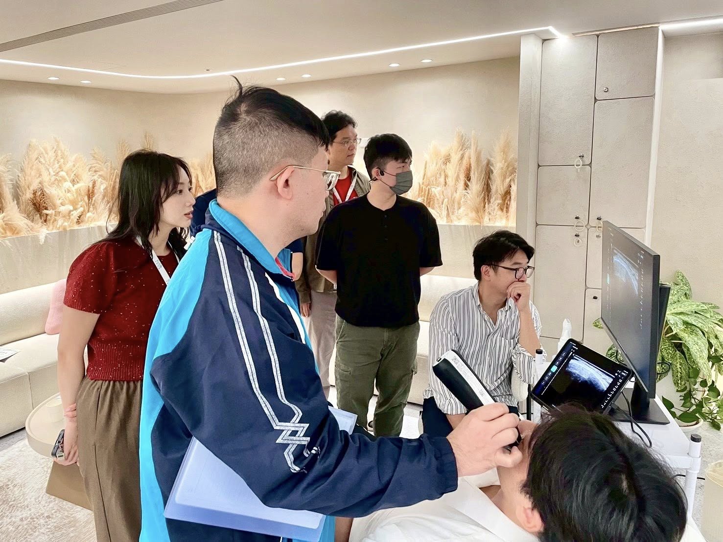 白話超音波輔助醫美療程系列應用之二(中臉)圓滿落幕