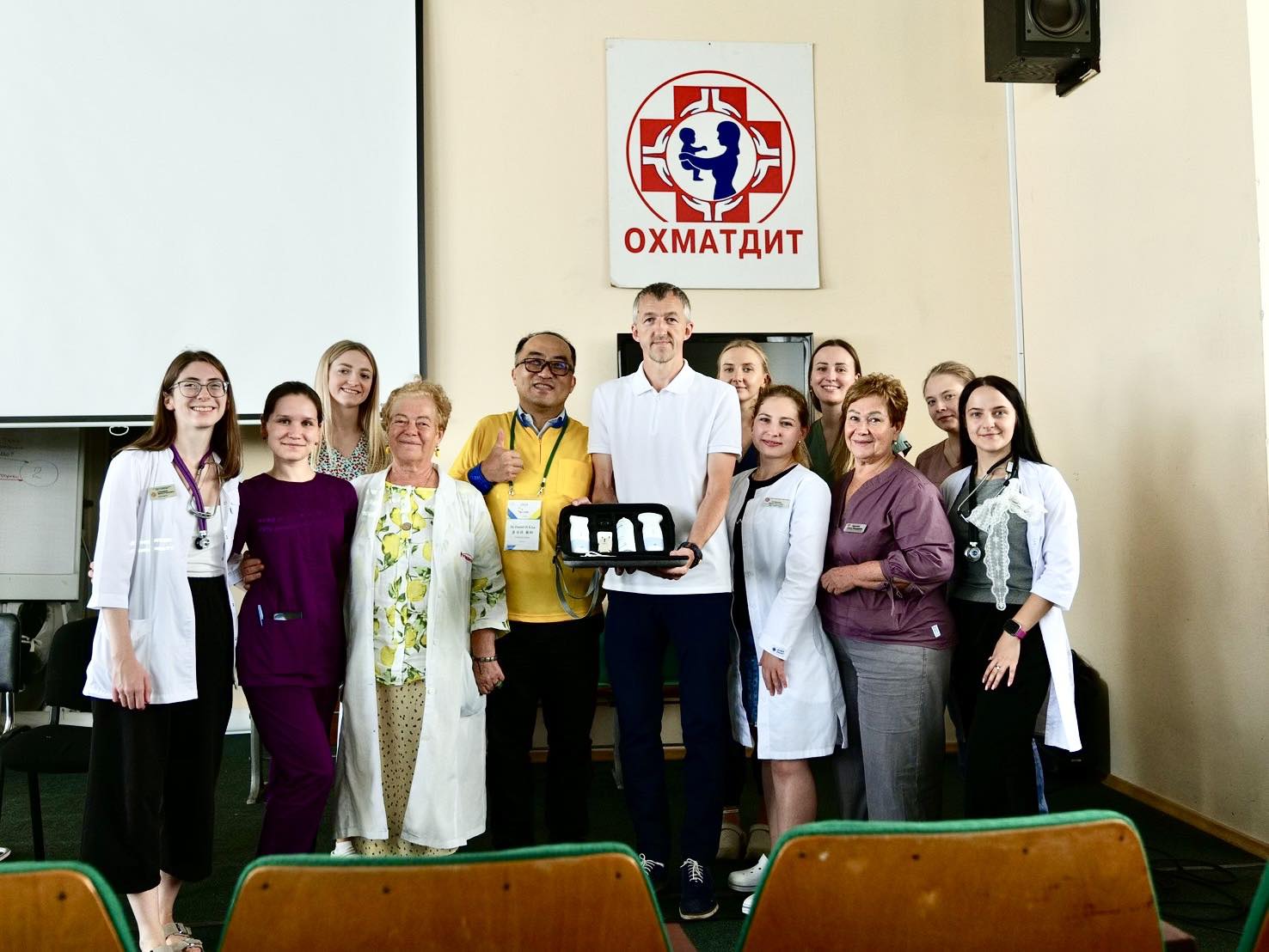 送愛到烏克蘭,感謝有您